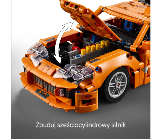 LEGO Technic 42204 Fast and Furious Toyota Supra MK4 - 1308191 - zdjęcie 6